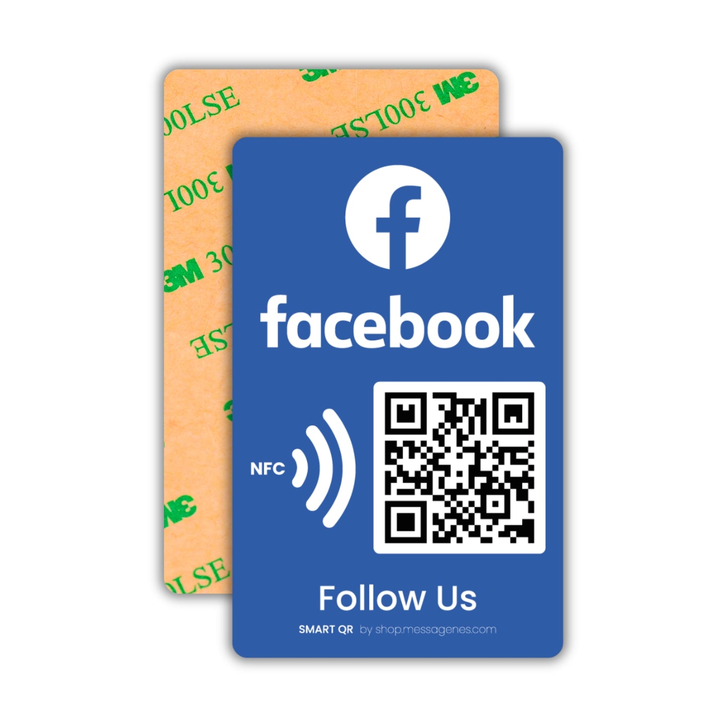 Pegatinas Facebook para Conseguir Likes y Seguidores con QR y NFC