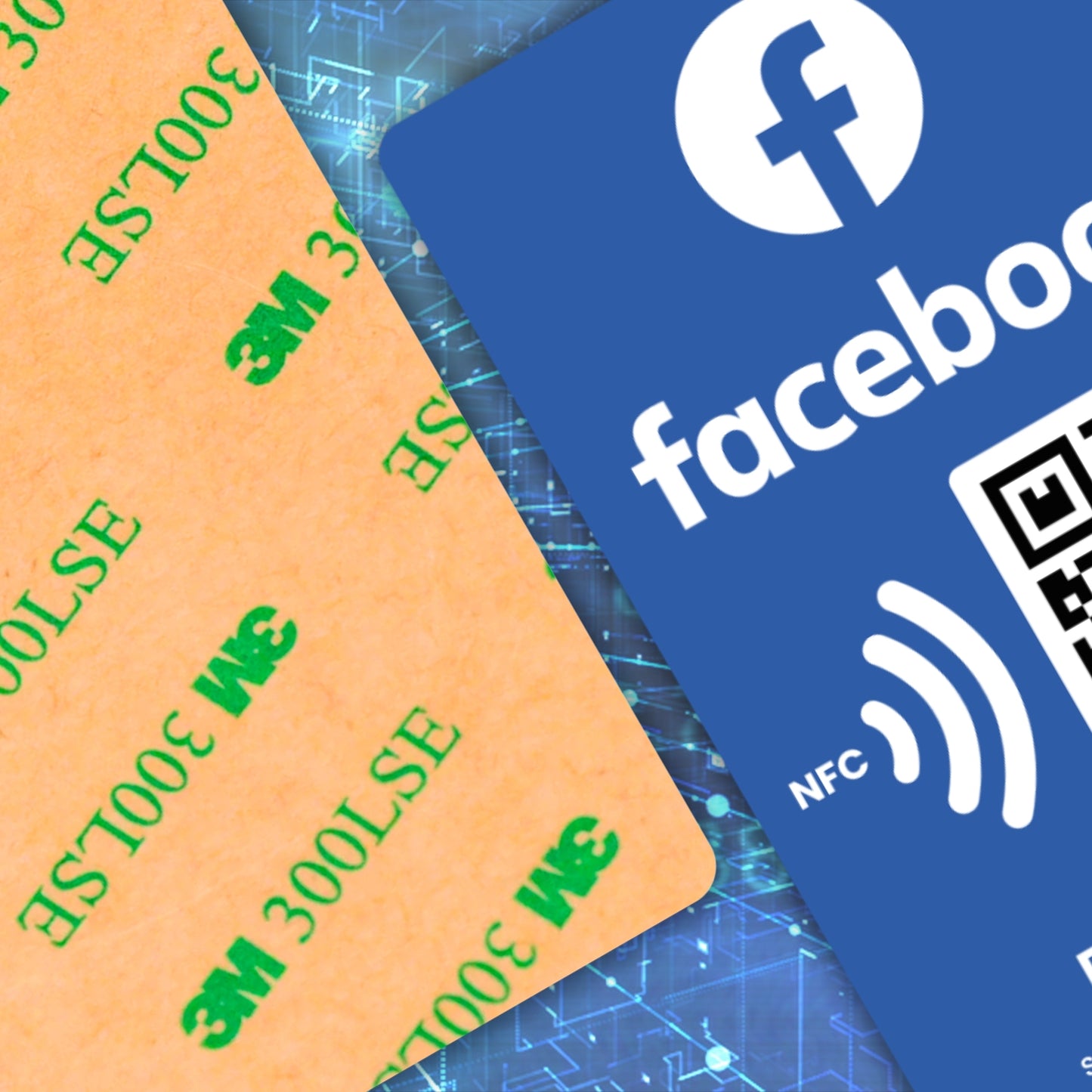 Pegatinas Facebook para Conseguir Likes y Seguidores con QR y NFC
