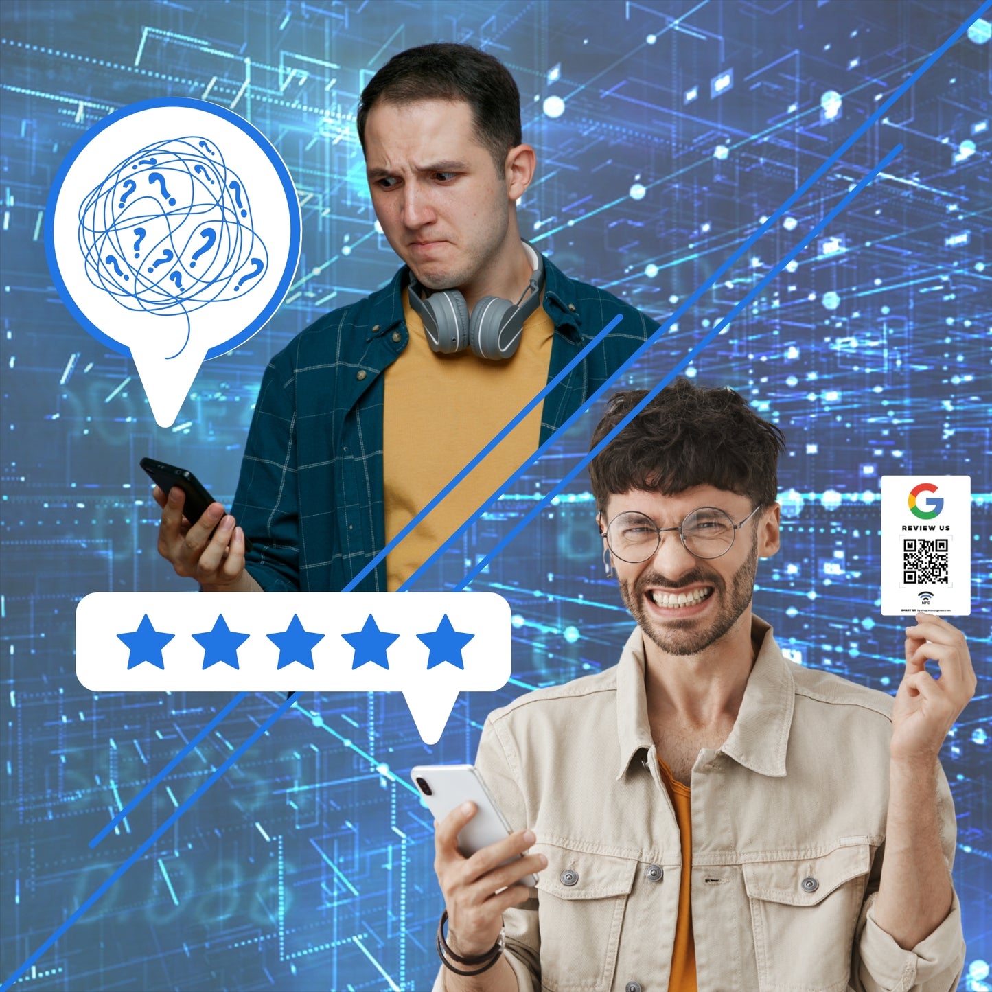 Stickers for Google Business Reviews