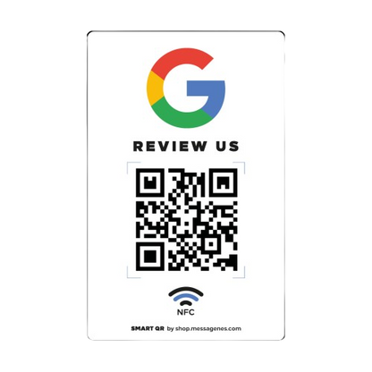 Google Review Sticker 8,6 x 5,5 cm