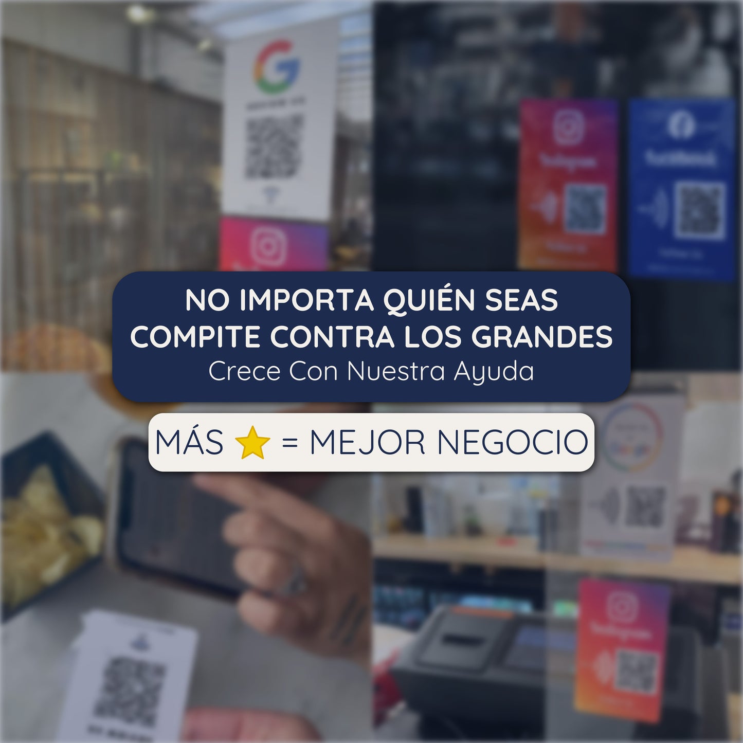 Pegatinas para Reseñas de Google Business