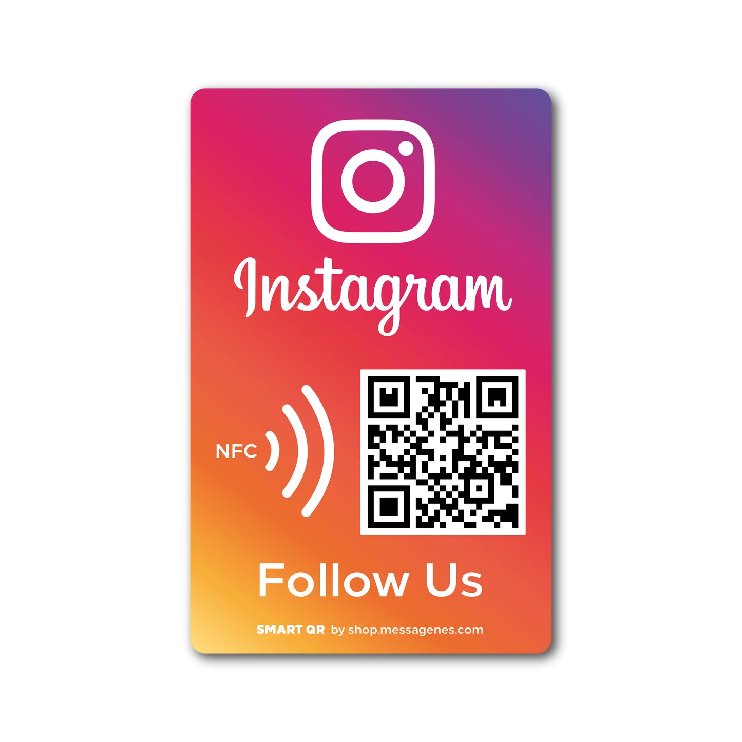 Pegatinas Instagram para Conseguir Seguidores y Likes con QR y NFC